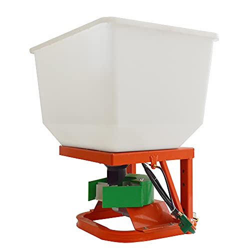 TECHTONGDA 12V ATV Broadcast Spreader 265lb Capacity Electric Fertilizing Machine