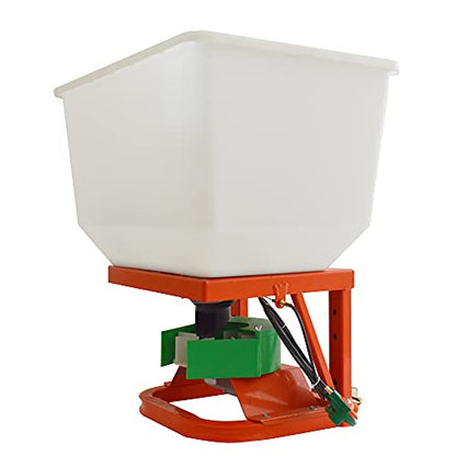 TECHTONGDA 12V ATV Broadcast Spreader 265lb Capacity Electric Fertilizing Machine