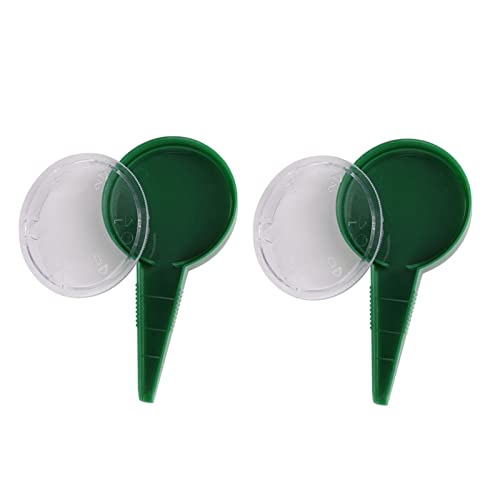 Pack of 2 Seed Spreader, Handheld Seed Planter Gre Ed Dispenser Sower Planter Seed Dial 5 Different Settings Seeder Gardening Tools