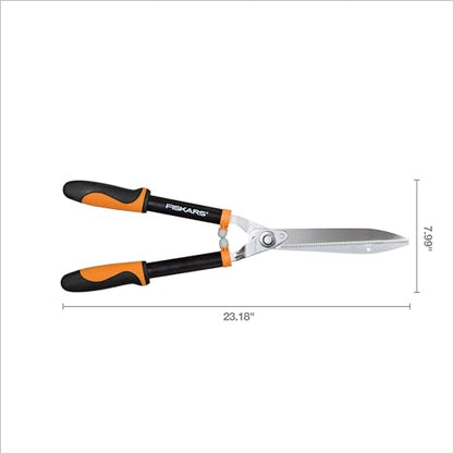 Fiskars 23" Power-Lever Garden Hedge Shears, Self-Sharpening Blades - style: 23" Power-Lever