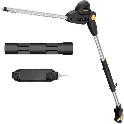 HEINPRO Pole Hedge Trimmer Cordless Compatible with Dewalt 20V MAX Battery