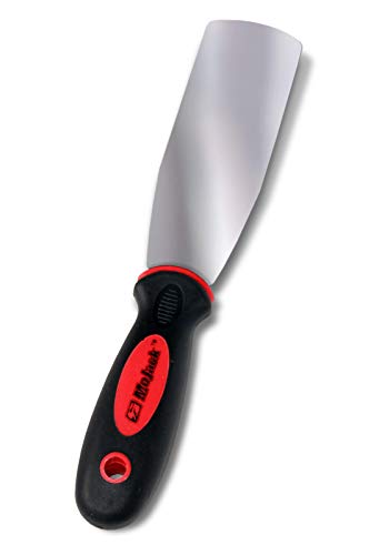 MoJack Heavy-Duty Stainless Steel Deck Scraper, Non-Slip Grip, 10.25in