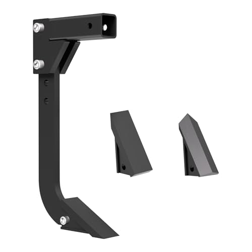 Tractor Subsoiler Ripper, Adjustable 18" 3 Point Hitch Trencher with 2" Receiver, 2 Teeth for Soil Breaking & Garden Tilling, Compatible with CAT 0/1 Tractor, ATV/UTV