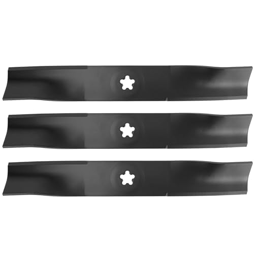 OCPTY 48'' Deck Mower Blades Fit for Husqvarna 2748GLS, for Poulan PB20VA48