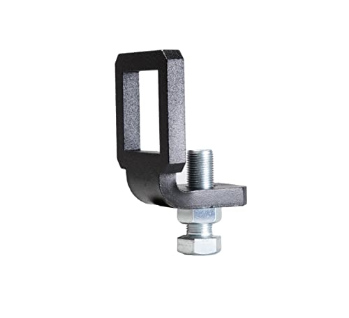 BulletProof Hitches - 2" Anti Rattle Hitch Clamp - Anti Rattle Hitch Tightener for 2 Inch Hitches - Hitch Stabilizer with Black Textured Powder Coat - size: 2.0"