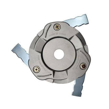 Tri-clone Monster Trimmer Head Metal Blade Weed & Brush Cutter Attachment - style: Monster Trimmer Head