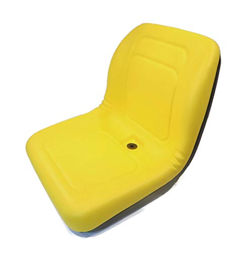 A&I Products Yellow High Back Seat for John Deere 415 & 425 Lawn Mower Models