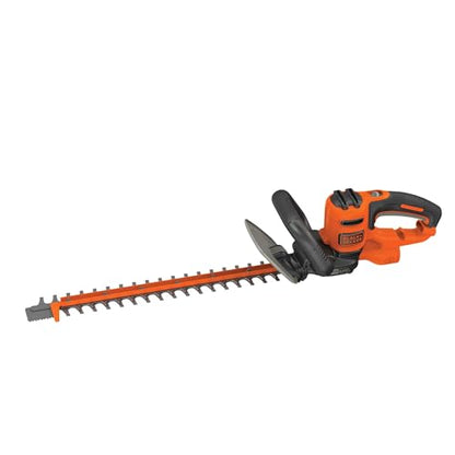 BLACK+DECKER Hedge Trimmer with Saw, 20-Inch, Lightweight and Compact Design, Full Wraparound Handle, Corded (BEHTS300)