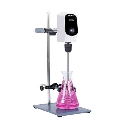 Electric Overhead Stirrer Mixer Lab LCD 2000RPM Timing 20L 10000mPas - size: 20L