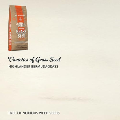 O.M. Scott & Sons Bermudagrass Grass Seed, 5 lbs. - color: Bermudagrass, size: 1 Pack