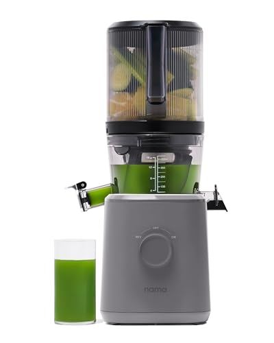 Nama J2 - Cold Press Juicer - Hands-Free - Gray - color: Gray