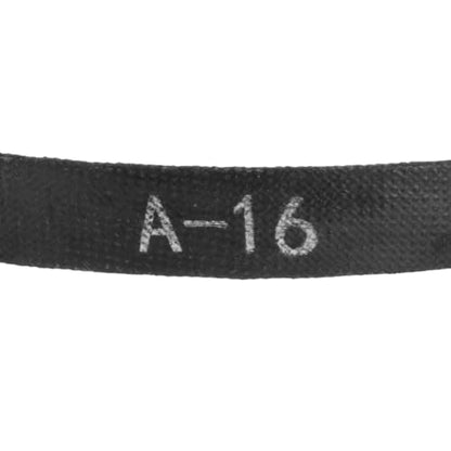 uxcell 4pcs A16 or 4L180 Classic Wrapped Rubber V-Belt, 16"(407mm) Inside Circumference, A Profile V Belt - size: A16