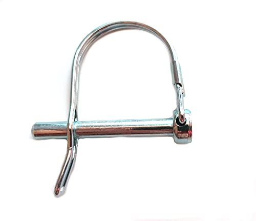 10 Pieces Heavy Duty Safety Coupler pin,Round Wire Shaft
