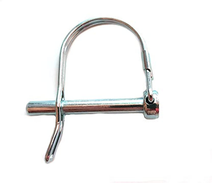 10 Pieces Heavy Duty Safety Coupler pin,Round Wire Shaft