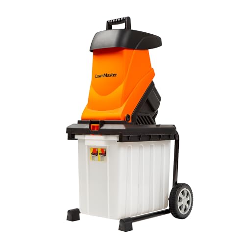LawnMaster Electric Wood Chipper 1.8'' Cutting Diameter with Bin, FD1504 - style: Collection Bin
