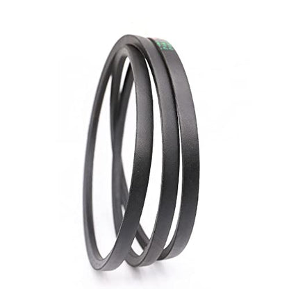 Lawn Mower Tractor Replacement Belt 1/2" x 117" for Hustler 771824 - color: Black