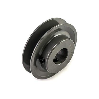 QWORK Single Groove Web Sheaves, 3.05" OD 7/8" Bore V-Belt Sheave for V-Belt, AK3078