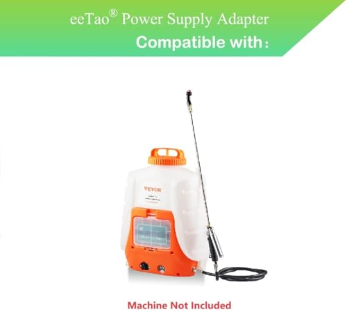 12V Charger for VEVOR KF-16C-48 KF16C48 4 Gallon 16L Backpack Sprayer
