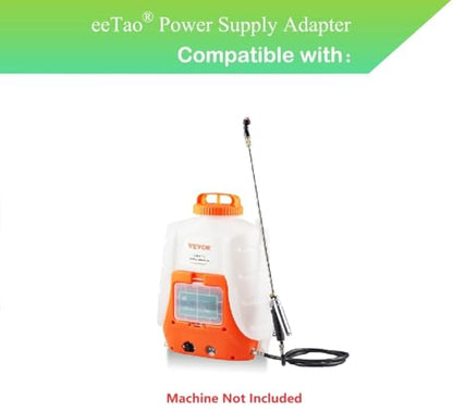 12V Charger for VEVOR KF-16C-48 KF16C48 4 Gallon 16L Backpack Sprayer