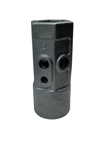 35CrMo Alloy Steel Weld-On Auger Bit Repair Hub, 2" Female Hex - size: 2 in F Hex to Weld-On