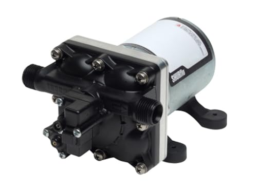 PENTAIR SHURFLO Revolution 4008-101-E65 RV Fresh Water Pump 12V 3.0 GPM 55 PSI Quiet Automatic Demand Diaphragm By-Pass Pump