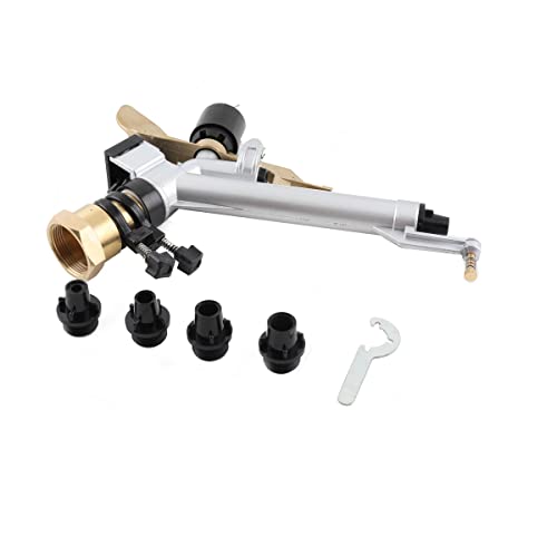 1.5" Impact Spray Gun Sprinkler, 360° Adjustable