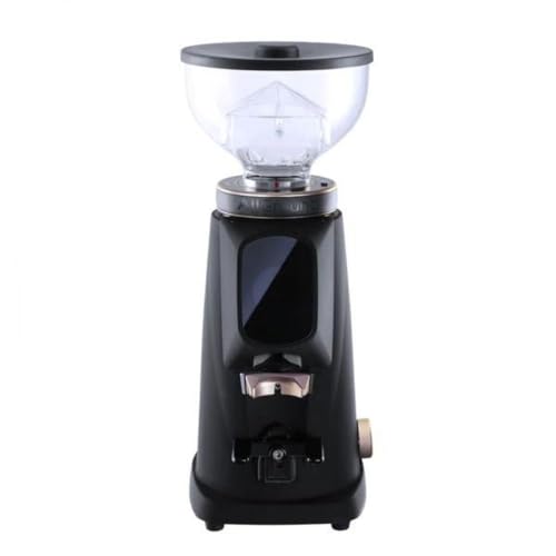 AllGround All Purpose Home Coffee Grinder - Residential Grinder - Made in Italy - By Fiorenzato (Black/w Rose Gold) - color: Black /w Rose Gold