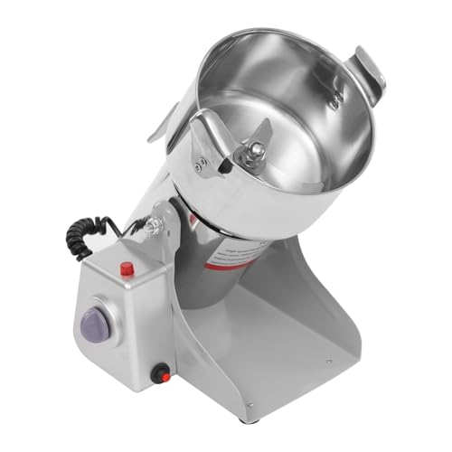 Grain Mill Grinder,1000g High-pressure Food Grain Mill,Stainless Steel Seeds Flour Nut Pill Wheat Corn Herbs Spices & Seasonings Dry Grinder Electric Machine