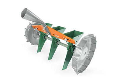 Varomorus Metal Precision Manual Seeder for Vegetables Greens Onion Radish Beets (3-Row) - size: 3-Row