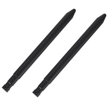 17" Heavy-Duty Stabilizer Hay Bale Spear Attachment,Skid Steer Attachments without Sleeves, Black Powder-Coated Carbon Steel Construction, Fits Skid Steer Mount Plate, Tractors & Loaders, for Farm - size: black