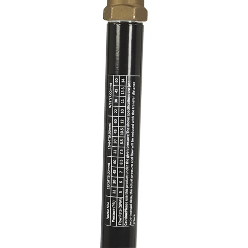 Strongway Tripod Sprinkler, 7-14 GPM, 120ft. Coverage, 11,000 Sq. Ft.