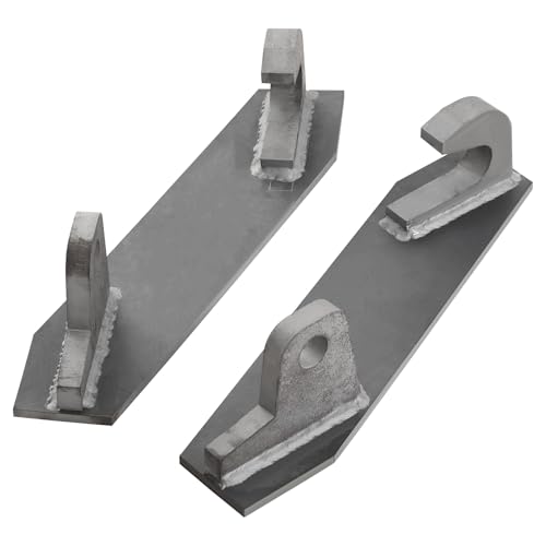 Blulu 1 Pair Compatible with John Deere Loaders Weldable Paintable Steel