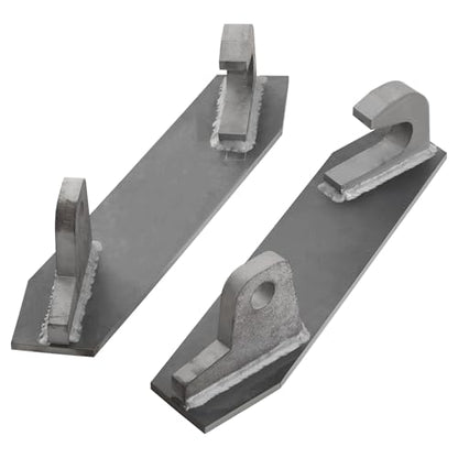Blulu 1 Pair Compatible with John Deere Loaders Weldable Paintable Steel