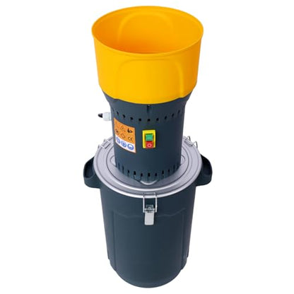 25L Electric Corn Grinder - Steel Dark Gray - Superior Performance - Farm Home Use - Versatile Grain Mill