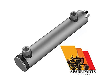 Spare Parts Holland - Double Acting Hydraulic Cylinder, 1.6" Tube with 1" Chrome Rod, 16" Stroke Length, Professional Grade - size: 1.6" - 16"