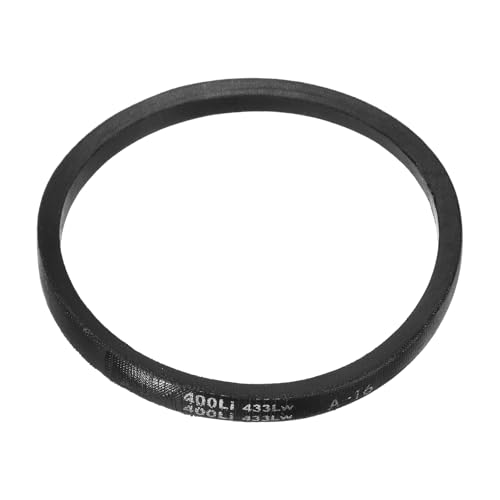 uxcell 5Pcs A16 Classic Wrapped Rubber V-Belt, 18" Outside Circumference x 0.51" Width x 0.32" Height, A-Section Rubber Drive Belt - size: A16