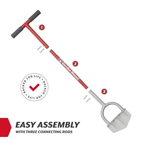 Garden Weasel Edger Chopper Lawn Tool for Garden Beds Sidewalks Patios - style: 3 piece