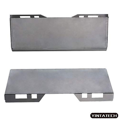 YINTATECH 1/4" Universal Quick Attach Mount Plate for Kubota Bobcat Loader - size: 1/4 Inch