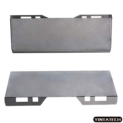 YINTATECH 5/16" Skid Steer Plate Attachment fits for Kubota & Bobcat - size: 5/16 Inch