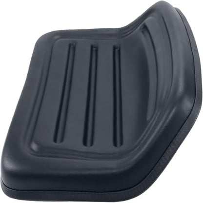 munirater LMS2002 Black Mower Seat Low Back Universal Mower Seat Comfortable and Sturdy