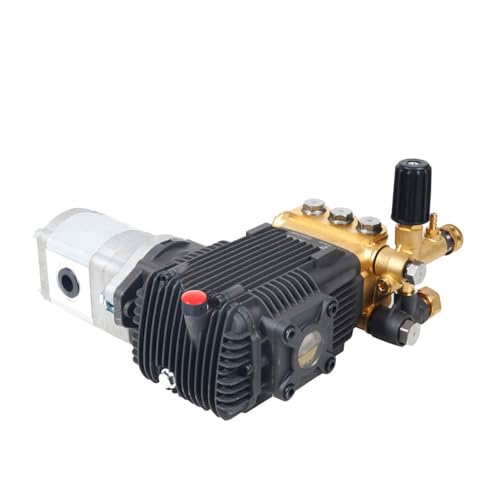 Canpump CE 3030 HY: 3000 psi @ 3 US gpm Pressure Washer Pump Assembly with Hydraulic Motor, External Unloader (Easily Replaceable) - style: Pump & Motor | CE 3030 HY