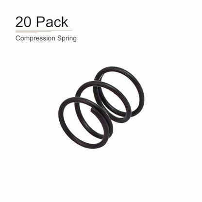 DTGN 1.2x13x15mm Compression Spring Spring Steel Extension Springs 20Pack