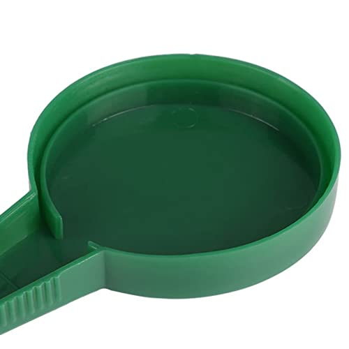 Pack of 2 Seed Spreader, Handheld Seed Planter Gre Ed Dispenser Sower Planter Seed Dial 5 Different Settings Seeder Gardening Tools