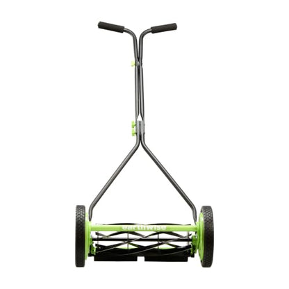 Earthwise 1715-16EW 16-Inch 7-Blade Push Reel Lawn Mower, Grey - size: 16", 7-blade