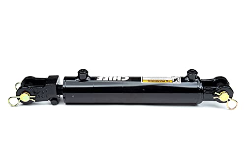 Chief WC Welded Hydraulic Cylinder – 2 Bore x 4 Stroke, Double-Acting Clevis-End Universal Cylinder – 3000 PSI, 1.125" Rod, 1" Pin, SAE 8 Ports – 14.25" Retracted – Part Number 287001 - size: 2x4