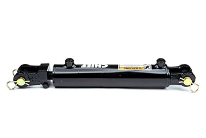 Chief WC Welded Hydraulic Cylinder – 2 Bore x 4 Stroke, Double-Acting Clevis-End Universal Cylinder – 3000 PSI, 1.125" Rod, 1" Pin, SAE 8 Ports – 14.25" Retracted – Part Number 287001 - size: 2x4