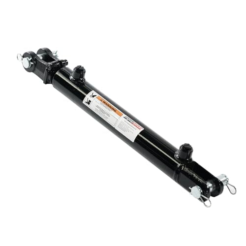 KINGWAY Hydraulic Tie Rod Cylinder 2" Borex12" Stroke, 3000 PSI SAE#8 - size: 2"x12"-WC