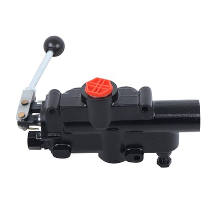 findmall 1 Spool Hydraulic Controller 21 GPM 3625PSI Hydraulic Valve NPT Interface Fit for Wood Chipper, Loaders and Small Tractors