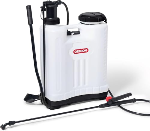 Oregon Backpack Garden Pressure Sprayer, 5 Gallon - size: 5 Gallons (20L)