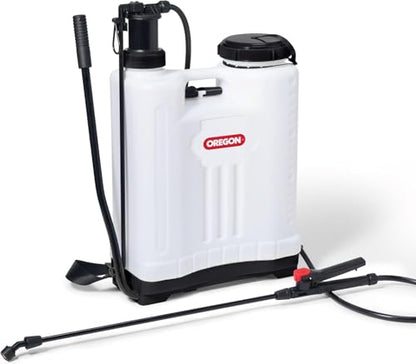 Oregon Backpack Garden Pressure Sprayer, 5 Gallon - size: 5 Gallons (20L)